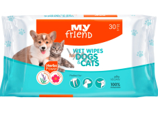 My Friend Wet Wipes for dogs and cats 30 pieces