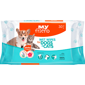 My Friend Wet Wipes for dogs and cats 30 pieces
