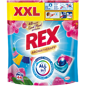 REX laundry capsules Aromatherapy Orchid Color 44 washes, 528g