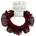 Large Burgundy Fabric Hair Tie 1 Piece