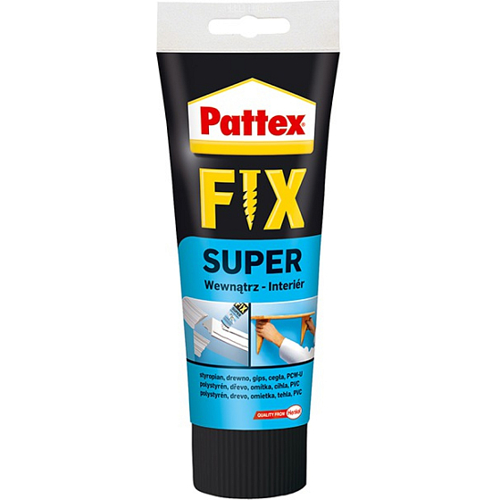 PATTEX Fix Super PL50 universal mounting adhesive, white, tube 250 g