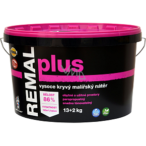 REMAL Plus High Covering Wall Paint, 13+2 kg