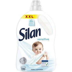 Silan Fabric Softener Sensitive & Baby Fabric Softener for Babies, 130 Washes, 2860 ml