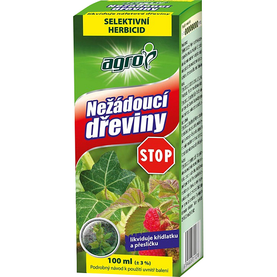 Agro Undesirable Woody Plants STOP Herbicide and Arboricide, 100 ml