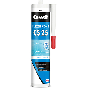 Ceresit CS25 sanitary silicone, coal, 280 ml