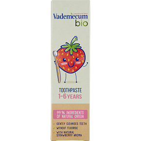 Vademecum Bio Toothpaste for Children Aged 1-6 Years, 50 ml