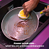 Vileda Punch Lemon Scent Dish Sponge, 1 Piece