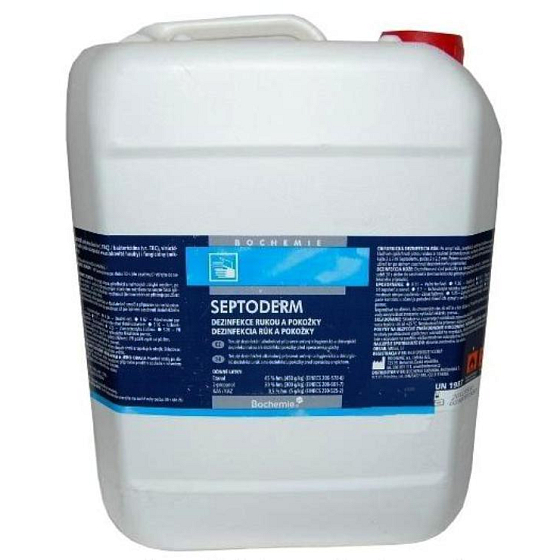 Septoderm Disinfection of hands and skin alcohol preparation for surgical disinfection 5 l