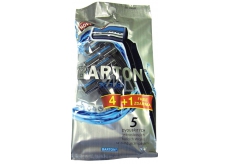Bartoň Disposable razor 2-blade-lubricating tape 4 + 1 pieces TG708N