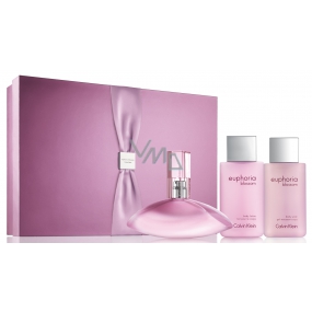 Calvin Klein Euphoria Blossom EdT 100 ml Eau de Toilette + 100 ml Body Lotion + 100 ml shower gel for women