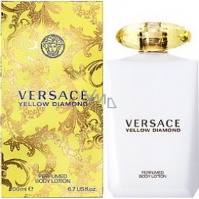 Versace Yellow Diamond body lotion for women 200 ml