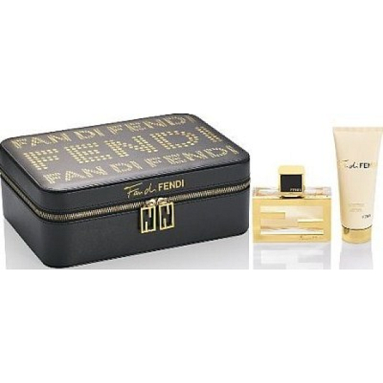 Fendi Fan di Fendi perfumed water for women 50 ml + body lotion 75 ml, gift set