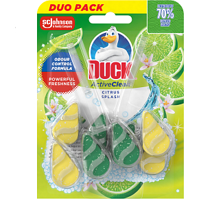 Duck WC pásky Fresh Stick Lime, 3 ks