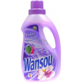 Wansou Special Color liquid detergent for colored laundry 16 doses 1 l