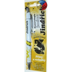 Nekupto Numerology of the name of a ballpoint pen with the name Jindřich 1 piece
