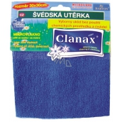 Clanax Swedish microfiber cloth 30 x 30 cm, 205 g 1 piece