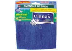 Clanax Swedish microfiber cloth 30 x 30 cm, 205 g 1 piece