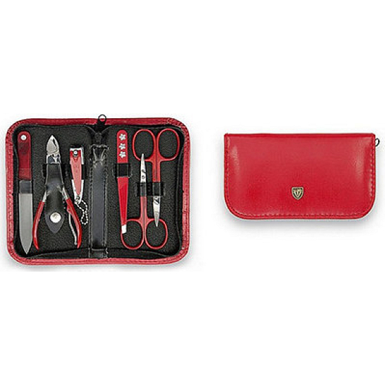 Kellermann 3 Swords Luxury manicure 6 pieces Red BL 7831 FN