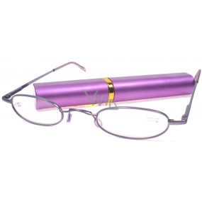 Berkeley Cleopatra reading glasses +3.0 purple in a case of 1 piece M160