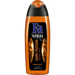Fa Men Dark Passion shower gel for body and hair for men 250 ml