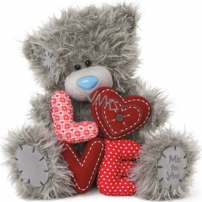Me to You Teddy bear with letters Love 25 cm