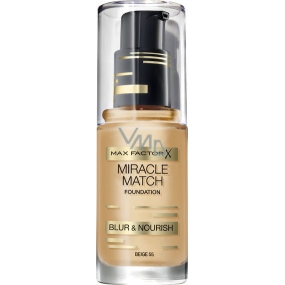 Max Factor Miracle Match Foundation Makeup 55 Beige 30 ml