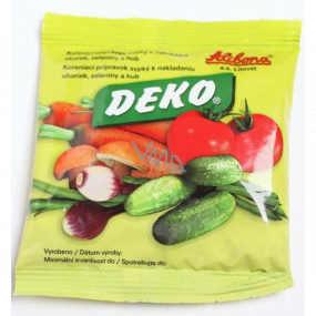 Deko seasoning mix for pickling cucumbers, vegetables, and mushrooms 100 g
