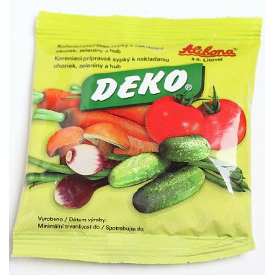 Deko seasoning mixture for pickling cucumbers, vegetables, and mushrooms 100 g