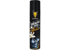 Coyote Cockpit Vanilla antistatic, cleans and cares for plastic, leather, rubber, wood, artificial leather 400 ml spray