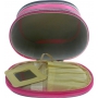 Cosmetic case pink 17 x 12 x 10 cm 70390