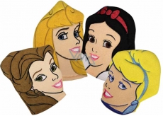 Disney Princess mycí žínka princezny pro děti 18 cm x 19,5 cm x 10 cm 1 kus