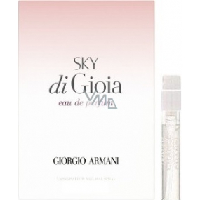 Giorgio Armani Sky Di Gioia perfumed water for woman 1.2 ml with spray, vial