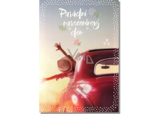 Albi Greeting Card - Careful ride in the car