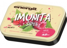 Energit Immunity Raspberry vitamin tablets for your immunity 42 tablets