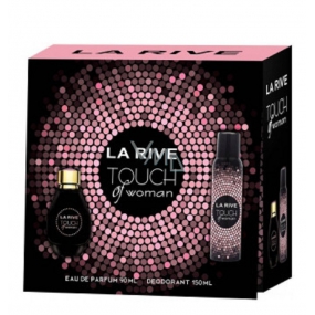 La Rive Touch of Woman perfumed water 90 ml + deodorant spray 150 ml, gift set