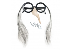 Glasses with a nose of witch halloween 1010