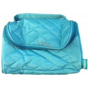 Palmolive Etue fabric quilted turquoise 23 x 17 x 11 cm