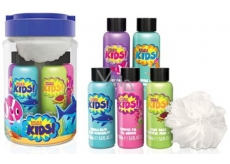 Baylis & Harding Kids bath set 2 x bath foam 100 ml + 2 x washing gel 100 ml + 1 x shower cream 100 ml + washing sponge, cosmetic set