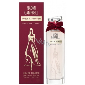 Naomi Campbell Prét and Porter Absolute Velvet Eau de Toilette for Women 30 ml