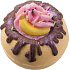 Bomb Cosmetics Banana bath - Thanks a Bunch Sparkling ballistic bath 160 g