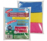 Clanax Sonic Swedish microfiber cloth 30 x 30 cm 180 g / m2 3 pieces