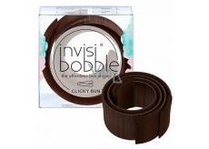 Invisibobble Clicky Bun Pretzel Brown Strips For Making Bun Brown 1 piece