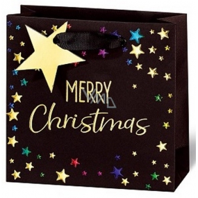 BSB Luxury gift paper bag 14.5 x 15 x 6 cm Christmas Merry Christmas VDT 433-CD