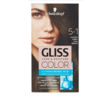 Schwarzkopf Gliss Color hair color 5-1 Cool brown 2 x 60 ml