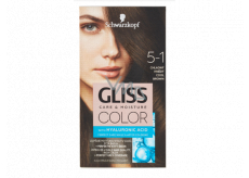 Schwarzkopf Gliss Color hair color 5-1 Cool brown 2 x 60 ml