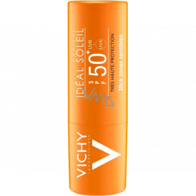 Vichy Capital Soleil SPF 50+ stick for protection of sensitive areas and lips 9 g