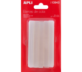 Apli Fusible sticks 11 mm x 10 cm, transparent 10 pieces