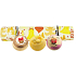 Bomb Cosmetics Baby It Golds Gold Outside sparkling ballistic bath ball 3 x 160 g, cosmetic set