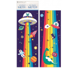 Wall stickers children's meter Rainbow universe, up to 120 cm