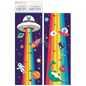 Wall stickers children's meter Rainbow universe, up to 120 cm